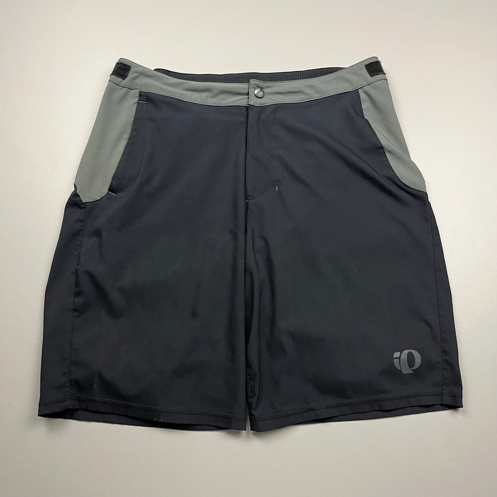 Pearl Izumi Cycling Shorts Mens 34 Black Gray Mountain Bike MTB 11111306